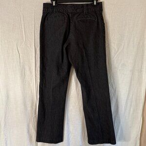 Lee Platinum Label Naturally Slimming Pants – Dark Black, Size 33x28